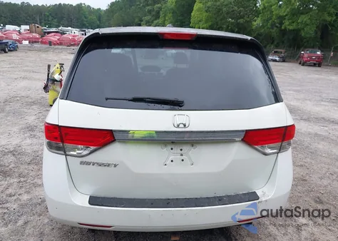 2014 Honda Odyssey Ex-L z USA, uszkodzony, nr VIN 5FNRL5H60EB045551